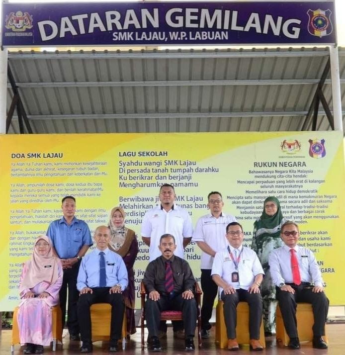 Lawatan rasmi pertama Yang Berusaha Pengarah Pendidikan W.P Labuan yang baharu ke SMK Lajau